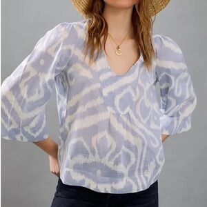 Anthropologie “Laverne” Blouse, NWOT XS